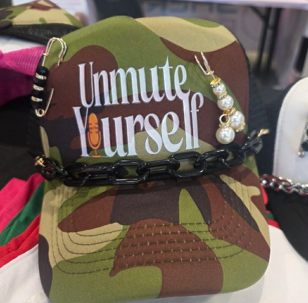 Unmute Yourself Trucker Hat, Junked